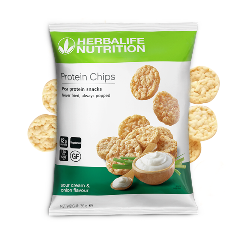 Herbalife Nutrition Protein Chips | Sour Cream & Onion